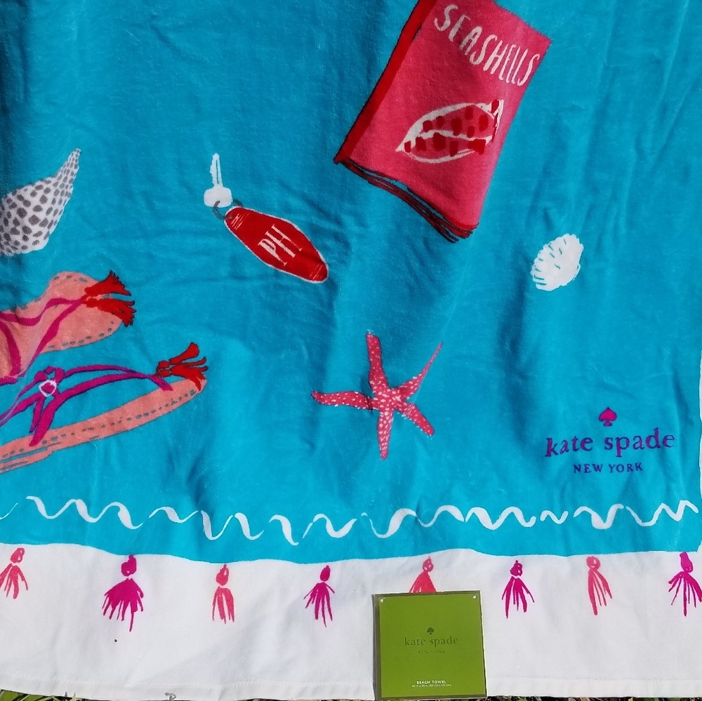 Kare Spade huge beach towel Starfish Bikini Fish